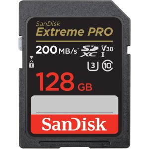 Sandisk Extreme Pro SDXC UHS-I SD 128GB 200 MB/s