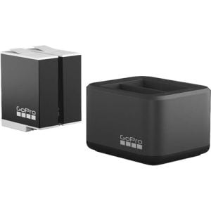 GoPro Dual-Battery Charger with Two Enduro Batteries for HERO 12/11/10/9 Black