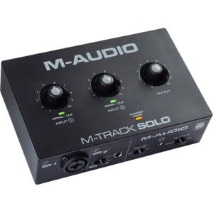 M-Audio M-Track Solo Desktop 2x2 USB Audio Interface