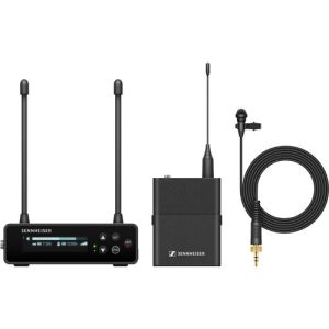 Sennheiser Portable Digital UHF Wireless Microphone System with ME 2 Omnidirectional Lavalier Mic (R1-6: 520 to 576 MHz)