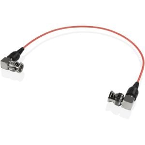 SHAPE Skinny 90° BNC Cable (Red, 12")
