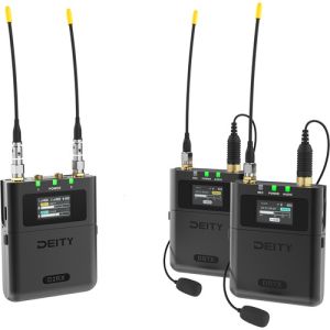 Deity Microphones Theos Digital 2-Person Camera-Mount Wireless Omni Lavalier Microphone System (550 to 663 MHz)
