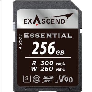 Exascend 256GB Essential UHS-II SDXC Memory Card