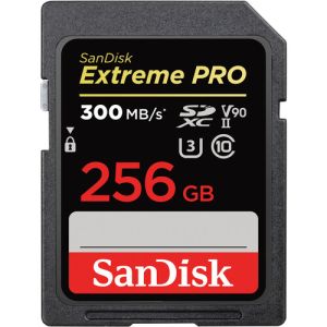 Sandisk Extreme PRO 256GB 300MB/s, UHS-II, Class 10, U3, V90