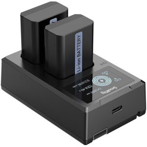 SmallRig NP-FW50 2-Battery Kit with Dual Charger
