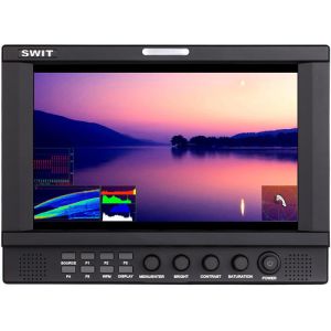 SWIT S-1093F 9" Full HD Waveform LCD Monitor with 8 Interchangeable DV Battery Plates