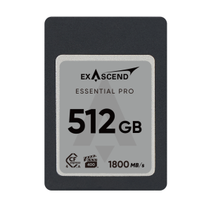 Exascend Essential Pro Cfexpress 4.0 Type A Card, 512GB