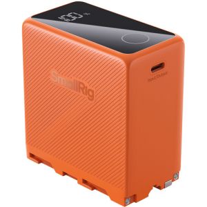 SmallRig L-Series/NP-F970 USB-C Rechargeable Camera Battery (Orange)