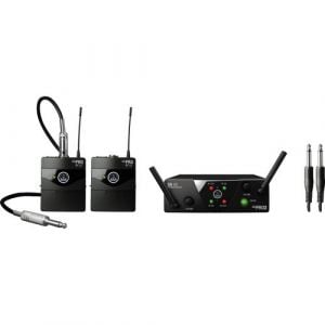 AKG WMS40 Mini Dual Instrumental Wireless System Set (Band: A & C)