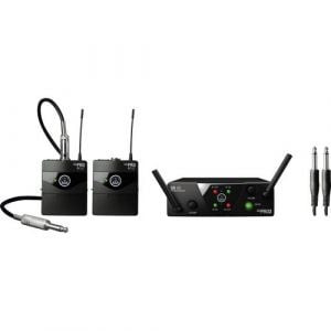 AKG WMS40 Mini Dual Instrumental Wireless System Set (Band: B & D)