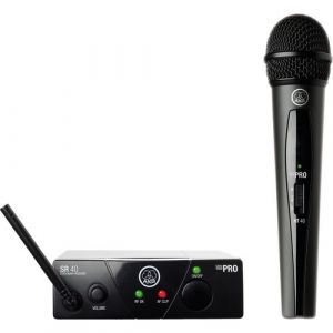 AKG WMS40 Mini Single Vocal Set Wireless Microphone System (Band: A)