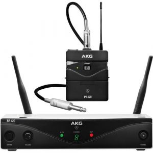 AKG WMS420 UHF Wireless Instrumental System (Band A: 530.025 to 559.00 MHz)