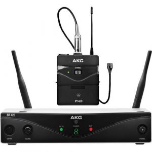 AKG WMS420 UHF Wireless Presenter System (Band A: 530.025 to 559.00 MHz)