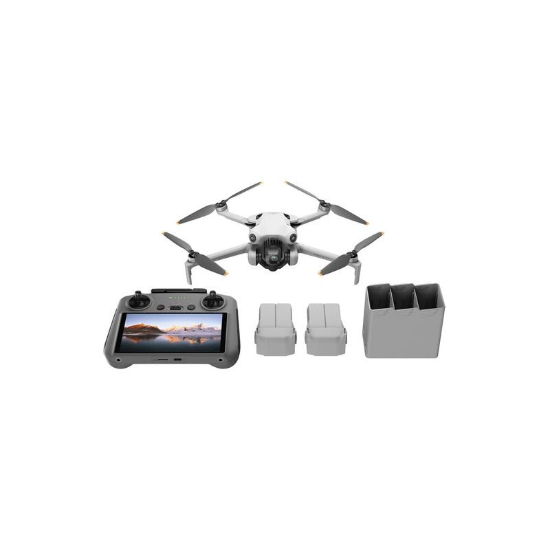 DJI Mini 4 Pro Fly More Combo Plus Drone and RC 2 Remote Control with  Built-in Screen Gray CP.MA.00000740.01 - Best Buy