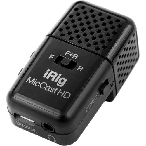 IK Multimedia iRig Mic Cast HD Multipattern USB Microphone for Mobile Devices