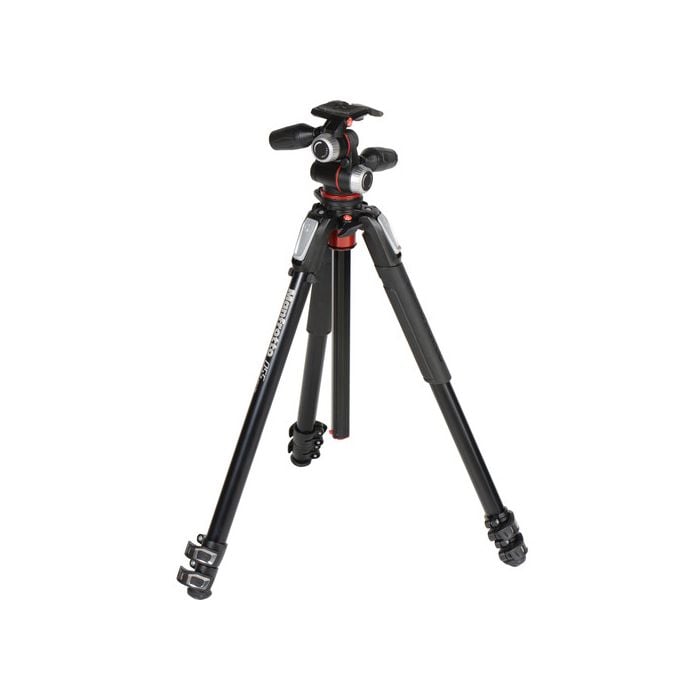 Manfrotto MK055XPRO3-3W Aluminum Tripod with 3-Way Pan/Tilt Head