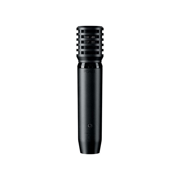 Shure PGA81-XLR Cardioid Condenser Instrument Microphone with Cable (15')