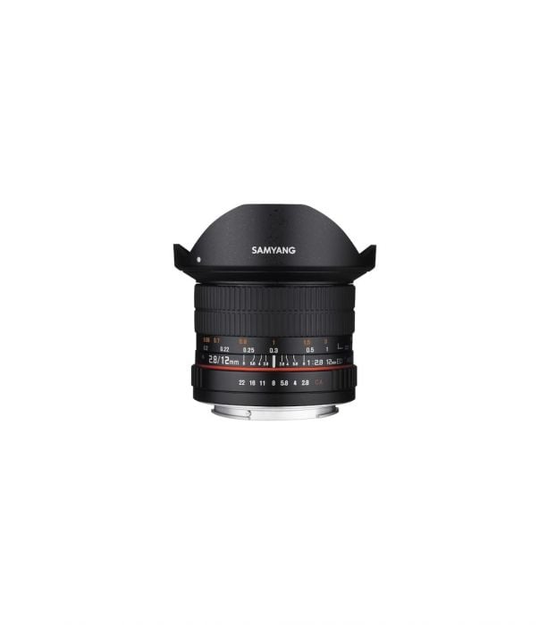 SAMYANG 12MM F2.8 ED AS IF NCS UMC FISHEYE LENS With Canon EF Mount