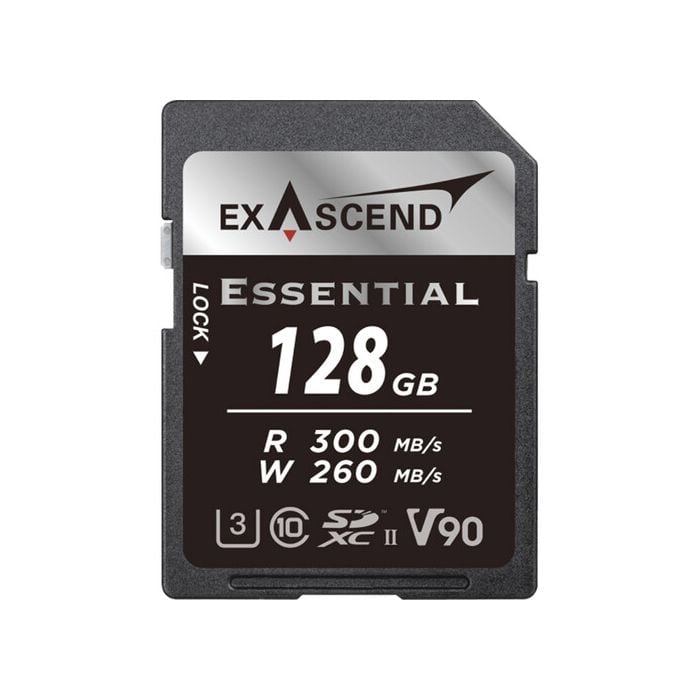 Exascend 128GB Essential UHS-II SDXC Memory Card