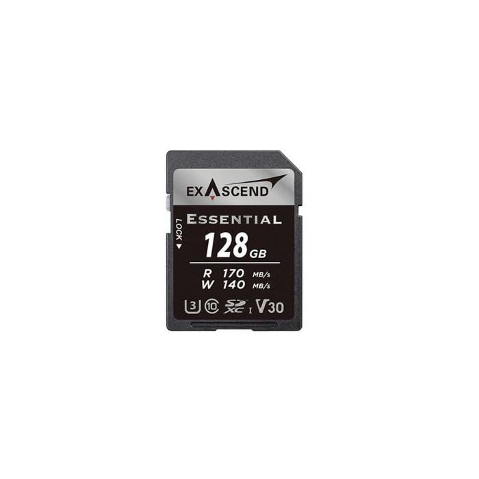 Exascend 128GB Essential UHS-I SDXC Memory Card