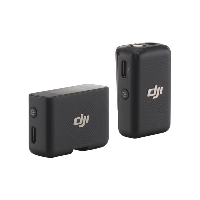 DJI Mic Compact Digital Wireless Microphone System/Recorder for Camera & Smartphone (2.4 GHz)