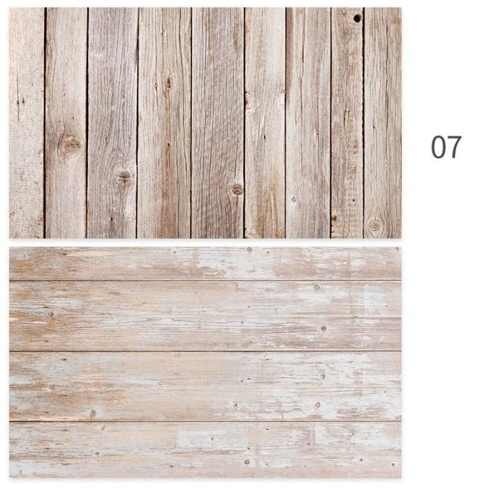 PhotoTech Double Sided Backdrop 57x87 CM (Luminous Timber)