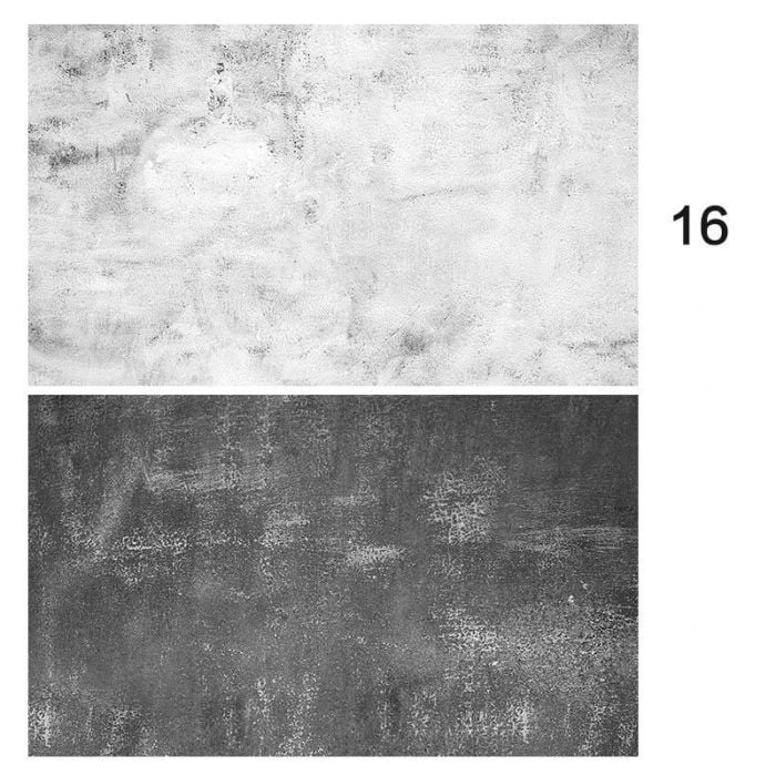 PhotoTech Double Sided Backdrop 57x87 CM (Grunge Wall)