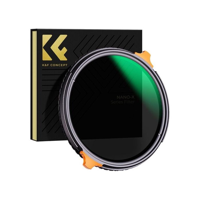 K&F Concept Nano-X Series 2-in-1 Variable ND & CPL Filter (72mm, 2 to 6-Stop)