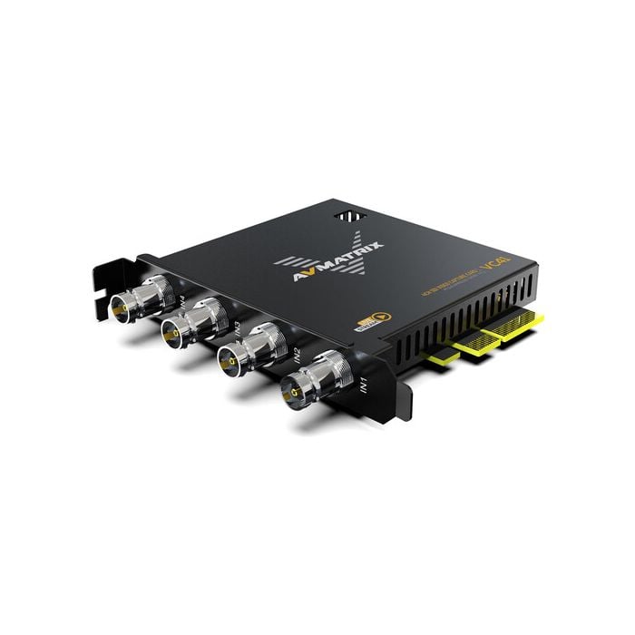 AVMATRIX VC41 1080p 3G-SDI PCIe 4-Channel Capture Card
