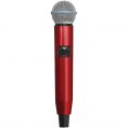 Shure WA723-RED Color Handle for GLX-D SM58/BETA58A Microphone (Red)