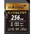 Exascend 256GB Catalyst UHS-II SDXC V60 Memory Card (V60) EX256GSDV60