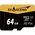 Exascend 64GB UHS-I V30 MicroSD Card