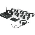 Hollyland Solidcom C1-HUB8S Full-Duplex Wireless DECT Intercom System with 9 Headsets and HUB Base (1.9 GHz)