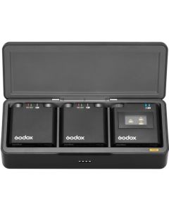 Godox Virso M2 2-Person Wireless Microphone System for Cameras and Smartphones (2.4 GHz)