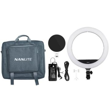Nanlite Halo16C RGB LED Ring Light With Bag
