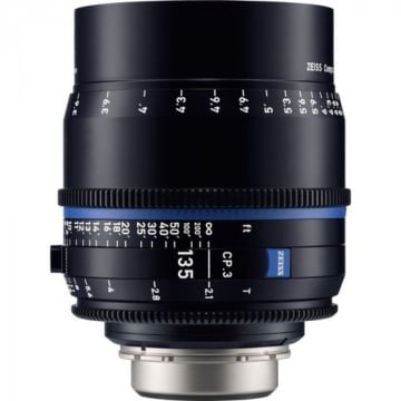 Zeiss CP.3 135mm T2.1 Compact Prime Lens (Canon EF Mount, Meters)