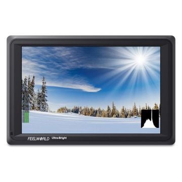 FEELWORLD FW279S 7 Inch 2200nit Daylight Viewable Camera Field Monitor 3G-SDI 4K HDMI Input Output 1920X1200 IPS Panel
