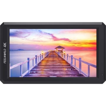 FEELWORLD F6 5.7" 4K HDMI On-camera Monitor With Tilt Arm & Power Output