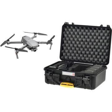 HPRC Watertight/Waterproof Hard-Shell Case for DJI Mavic 2 Pro/Zoom (Black)