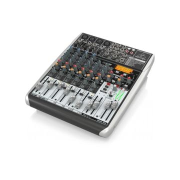 Behringer Premium 12-Input 2/2-Bus Mixer with XENYX Mic Preamps & Compressors, Klark Teknik Multi-FX Processor, Wireless Option and USB/Audio Interface