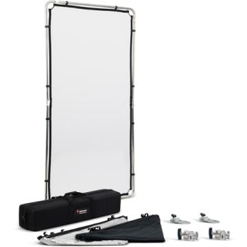 Manfrotto Medium Pro Scrim All-in-One Kit (3.6 x 6.5')(1.1x2m)