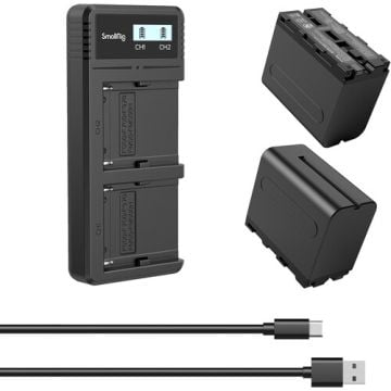 SmallRig NP-F970 Battery and Charger Kit 3823