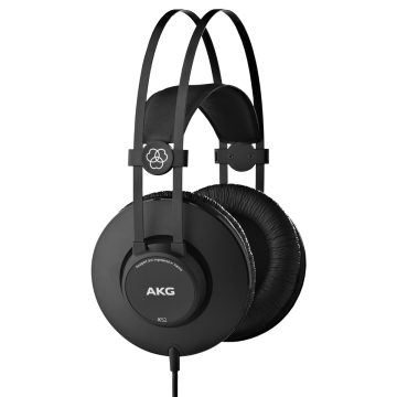 AKG K52 Closed-back Wired without Mic Headset  (Black, On the Ear)
