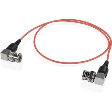 SHAPE Skinny 90° BNC Cable (Red, 24")