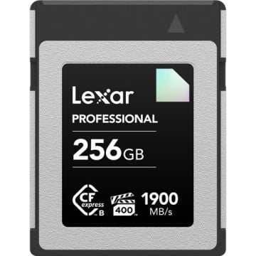 LEXAR PROFESSIONAL 256GB DIAMONDCFEXPRESS TYPEB CARD, UP TO  1900MB/S READ  1700MB/S  WRITE. VPG 400